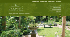 Desktop Screenshot of benmacdonaldgardens.co.uk